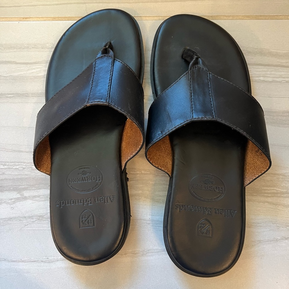 Allen Edmonds Leather Flip-Flops